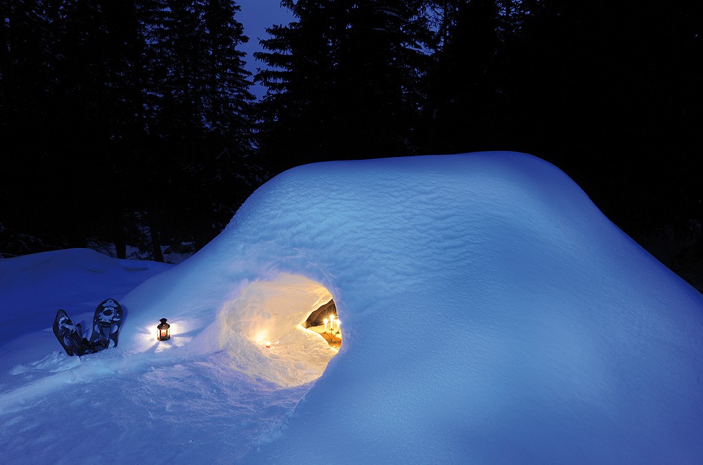 Eco Bivouac en Igloo sur le Semnoz – 50 minutes de Chambéry