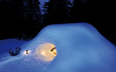 Eco Bivouac en Igloo sur le Semnoz – 50 minutes de Chambéry