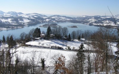 Les Lacs autour de Chambéry l’hiver