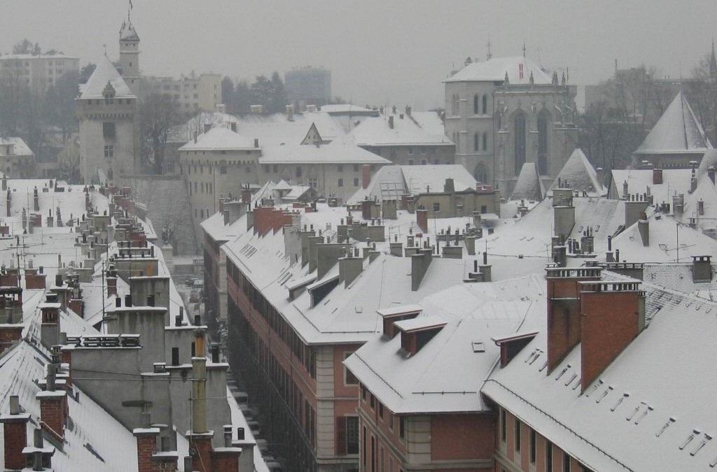 Les toits de Chambéry