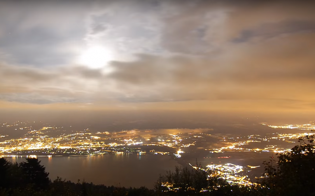 Timelapse entre le Lac du Bourget et Chambéry