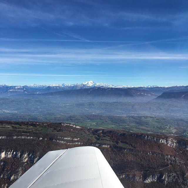 Le Mont-Blanc vu depuis Chambéry !