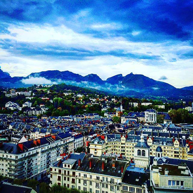 Les sommets de Chambéry côté Ouest