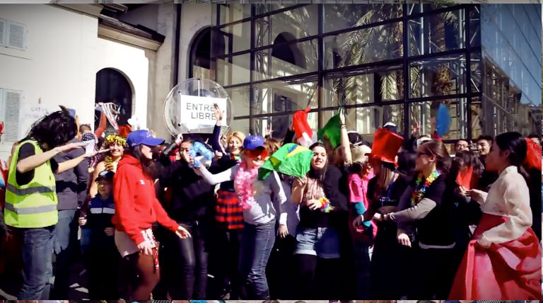 Harlem Shake du Tour du Monde au Manège